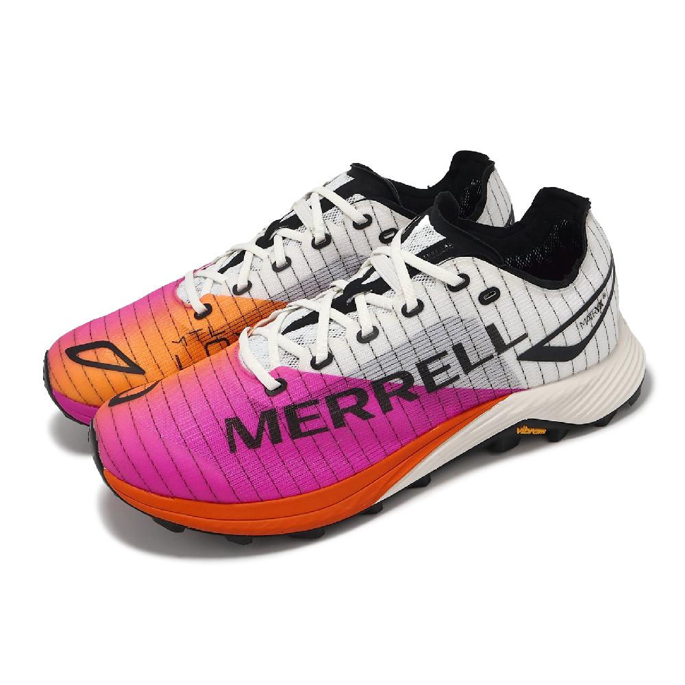 Merrell 邁樂 越野跑鞋 MTL Long Sky 2 Matryx 男鞋 白 粉 高回彈 抓地 機能網布 郊山 ML068059