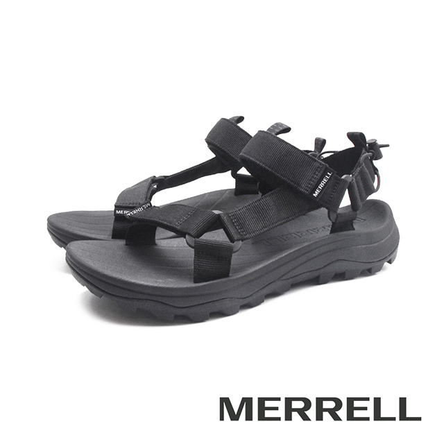 MERRELL(男)SPEED FUSION WEB SPORT厚底水陸兩棲涼鞋 男鞋-黑色
