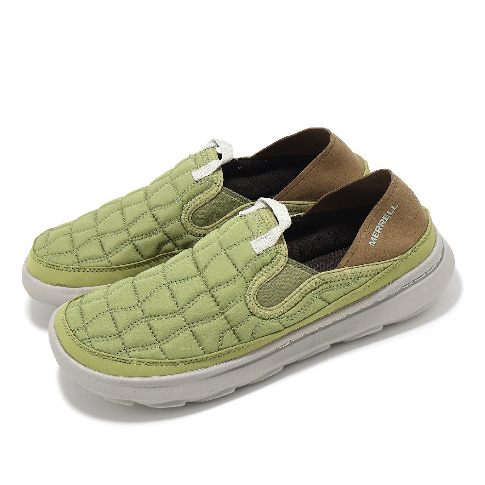 Merrell 邁樂 休閒鞋 HUT Moc 2 男鞋 綠棕 抗撕裂 緩衝 懶人鞋 ML006399