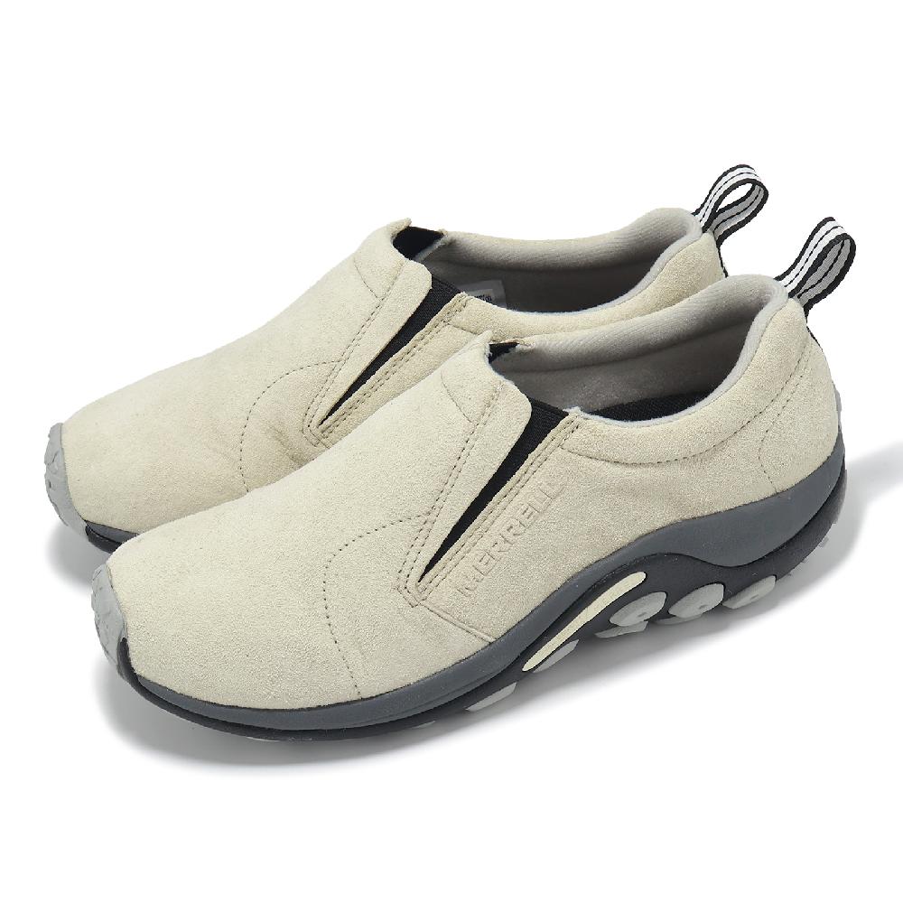 Merrell 邁樂 休閒鞋 Jungle Moc 男鞋 米白 麂皮 緩衝 鬆緊帶 易穿脫 ML5006581