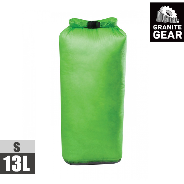 Granite Gear 175331 30D eVent Sil DrySack 輕量防水收納袋 / 13L / 綠色