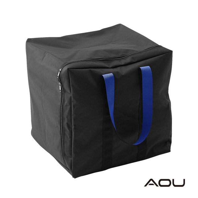 AOU 布料加厚露營裝備袋 大型旅行袋 批發袋 耐重結構設計批貨單幫袋 出國可託運(方形-79L)05-007F