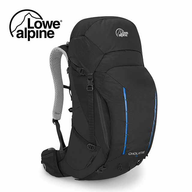 【Lowe Alpine】Cholatse 42:47 多功能登山背包 黑色 #FMQ34