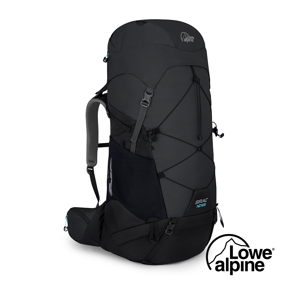 【Lowe Alpine】Sirac ND65 65L多功能登山背包 烏木灰 女款 #FMQ40