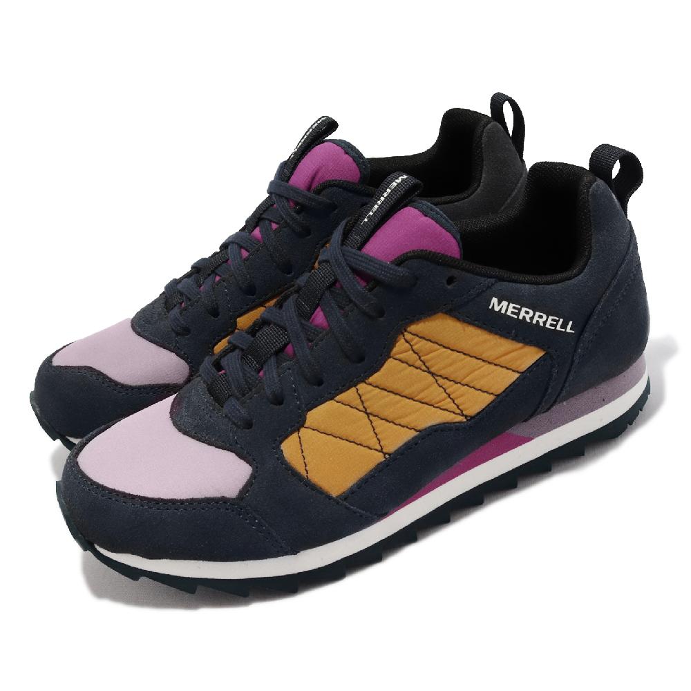 Merrell 休閒鞋 Alpine Sneaker 女鞋 彈性支撐 穩定 舒適 橡膠底 藍 紫 ML001638