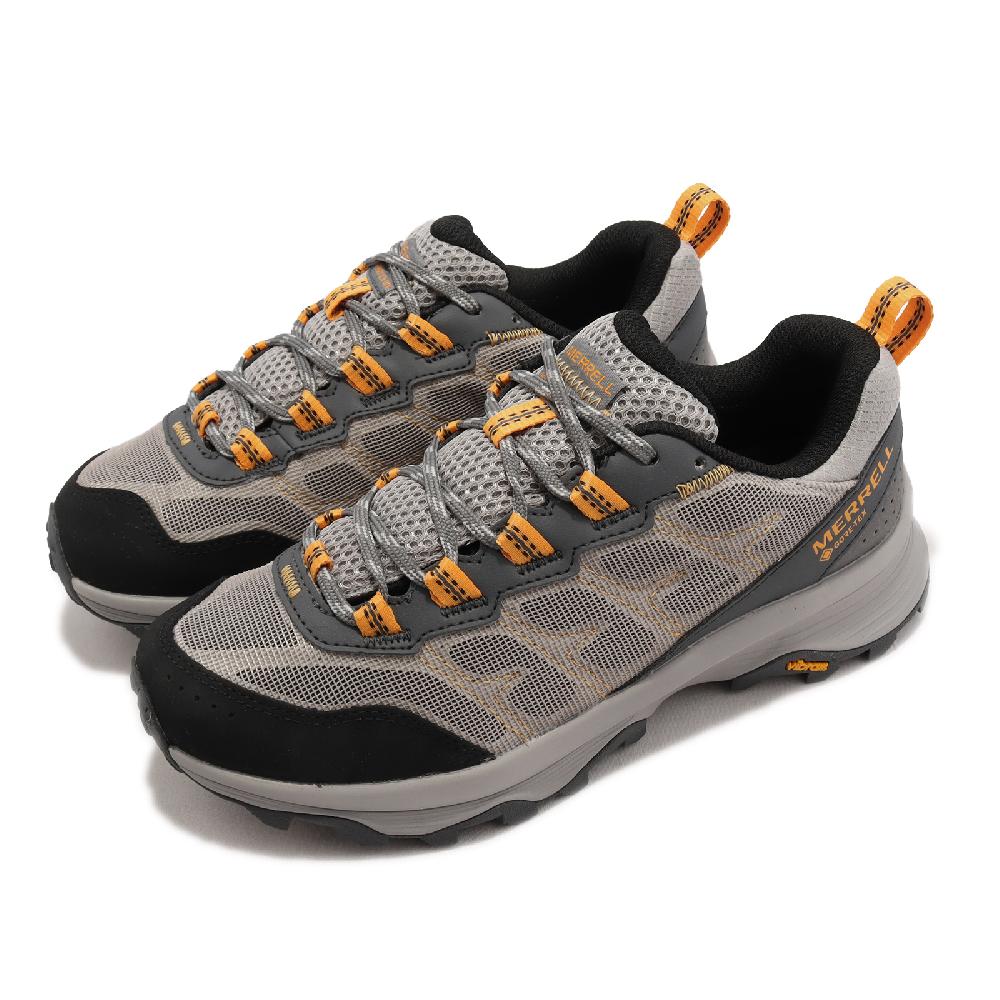 Merrell 戶外鞋 Moab Speed XTR GTX 女鞋 灰咖 防水 襪套式 低筒 輕量 登山 運動鞋 ML066958