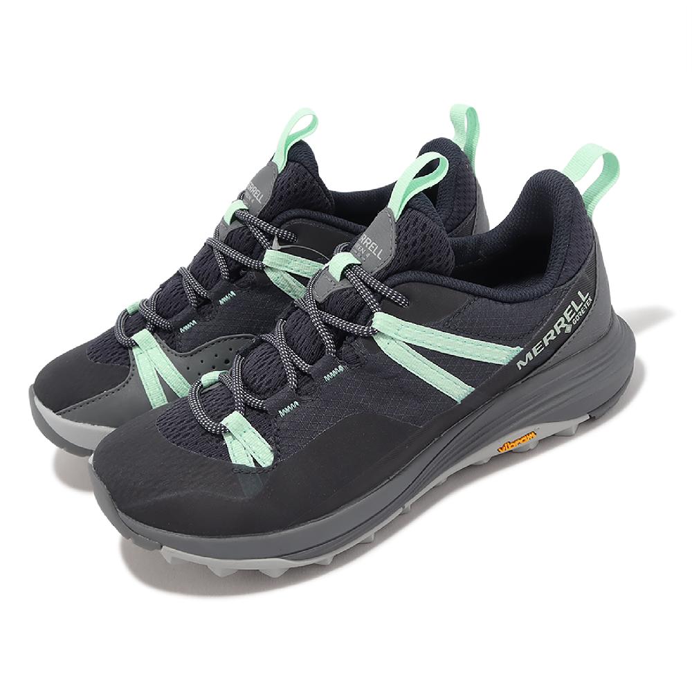 Merrell 邁樂 登山鞋 Siren 4 GTX 女鞋 深藍 蒂芬妮綠 防水 越野 郊山 戶外 ML500334