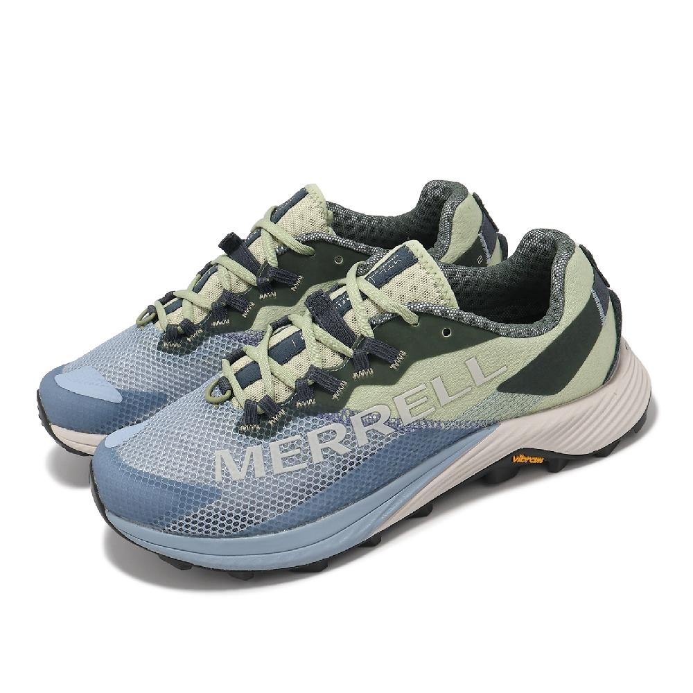 Merrell 邁樂 越野跑鞋 MTL Long SKY 2 女鞋 藍 綠 反光 抓地 耐磨 郊山 健行 運動鞋 ML068228
