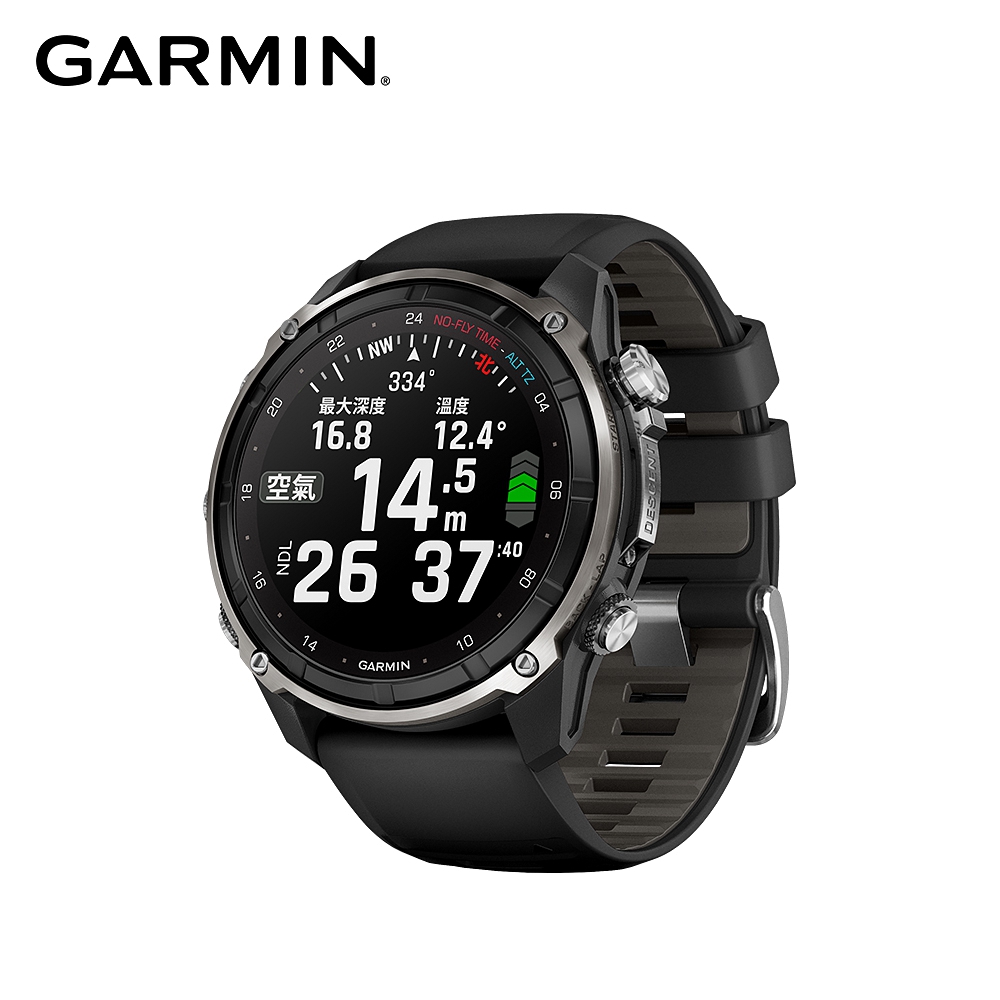 GARMIN Descent MK3i GPS 潛水電腦錶 (51mm) 鈦銀色