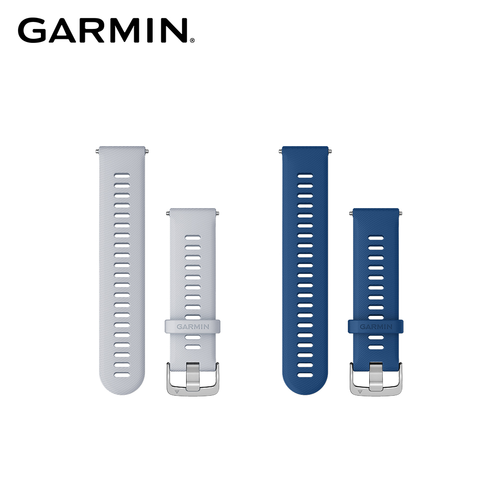 GARMIN Quick Release 22mm 矽膠錶帶