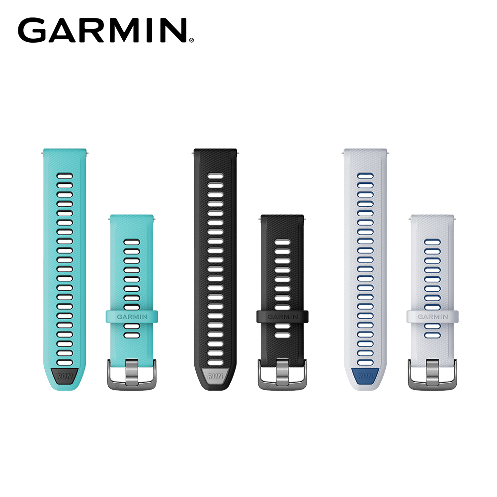 GARMIN Quick Release 22mm 矽膠錶帶