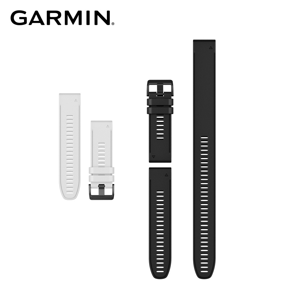 GARMIN QuickFit 26mm 矽膠錶帶