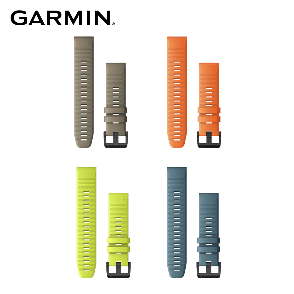 GARMIN QUICKFIT 22mm 矽膠錶帶