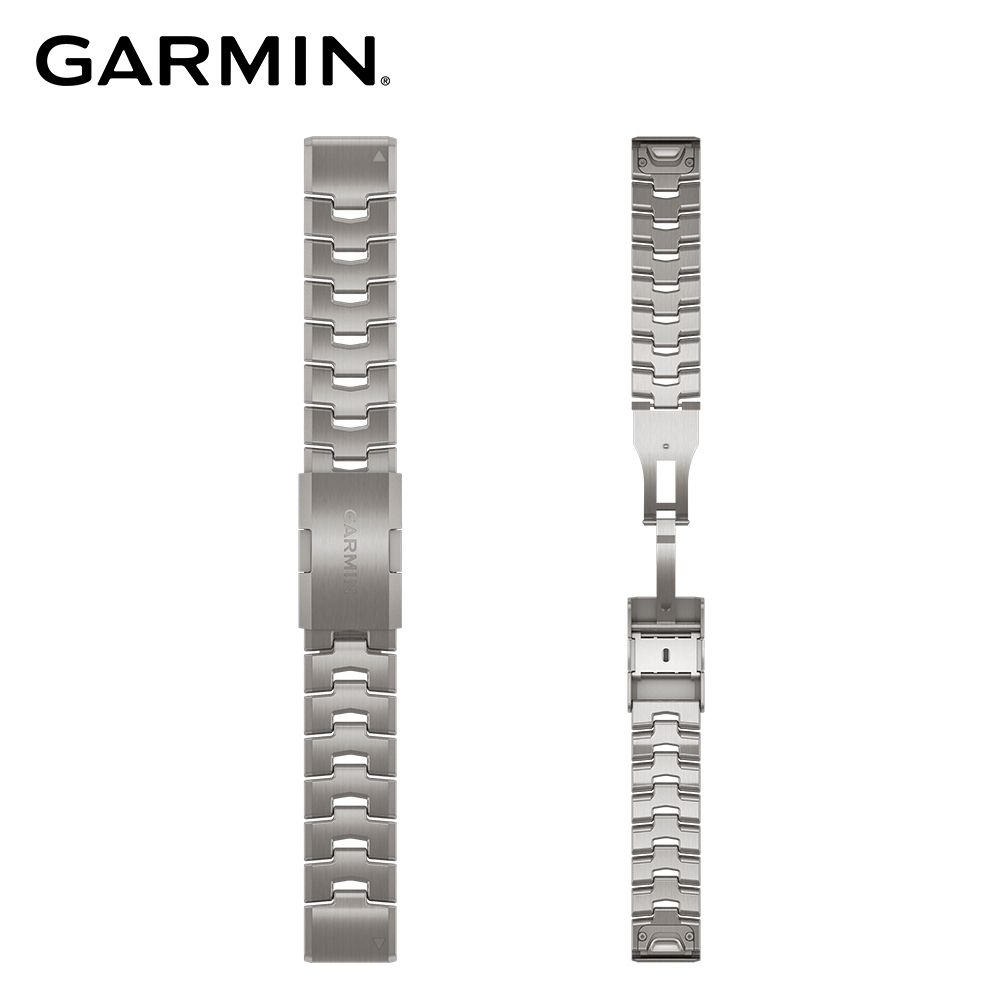 GARMIN QUICKFIT 22mm 鈦金屬錶帶
