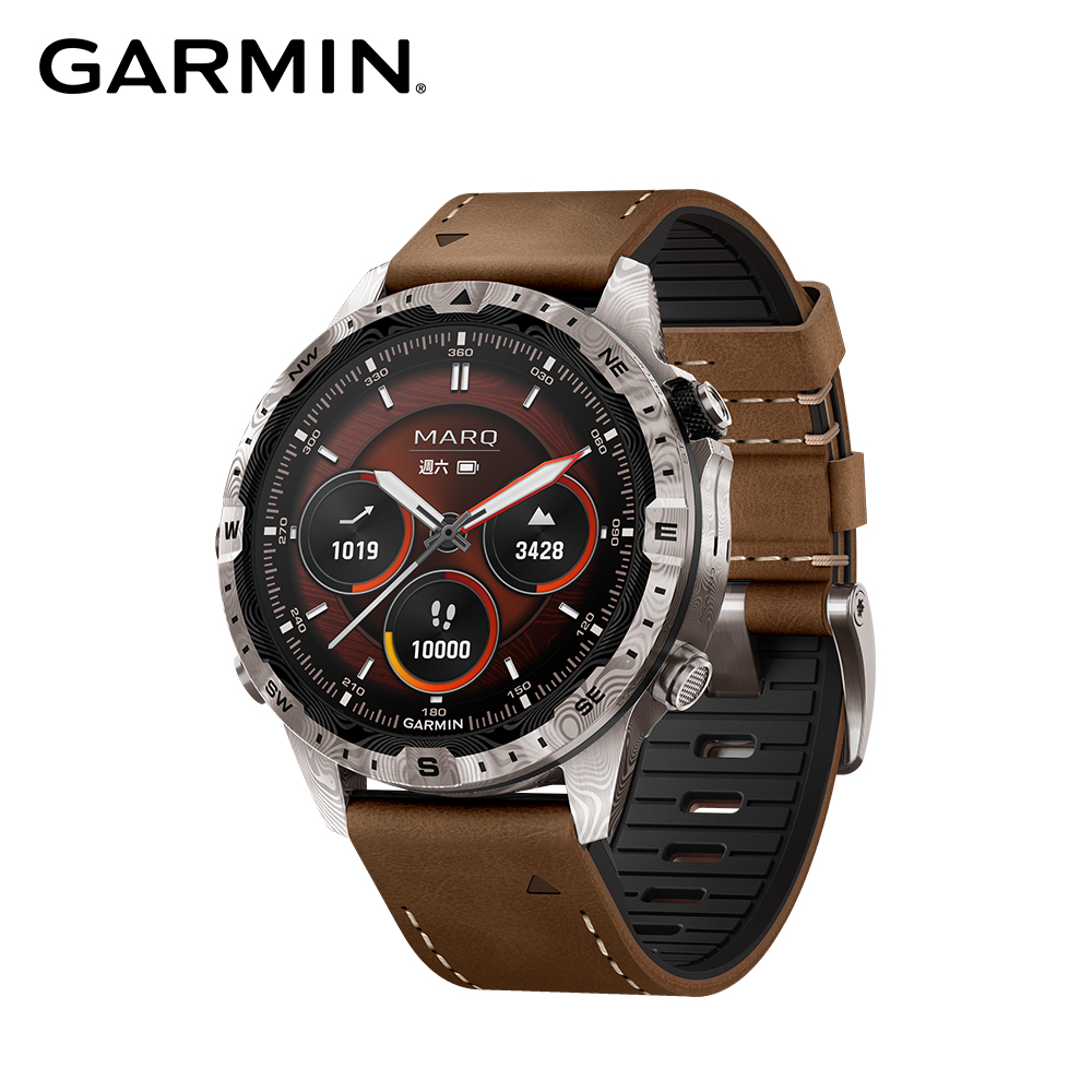 GARMIN MARQ Gen 2 非凡時刻系列 Adventurer探險者 - 大馬士革鋼典藏版