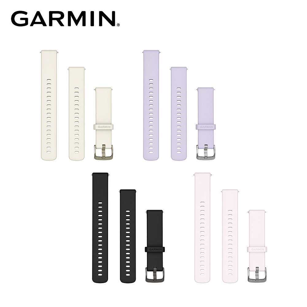 GARMIN Quick Release 18mm 矽膠錶帶