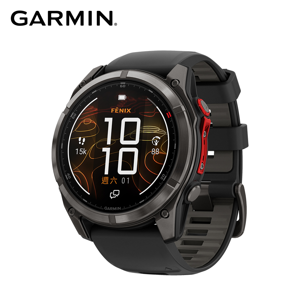 GARMIN Fenix 8 Pro MicroLED 全方位戶外進階GPS智慧腕錶 51mm