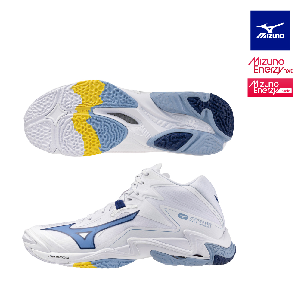 【MIZUNO 美津濃】WAVE LIGHTNING Z8 MID 排球鞋 V1GA240597