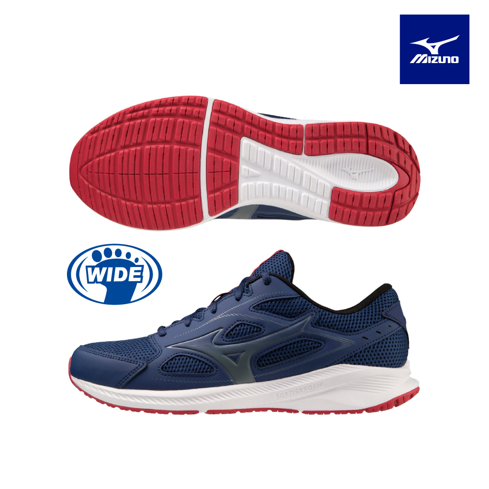 【MIZUNO 美津濃】MAXIMIZER 26 一般型寬楦慢跑鞋 K1GA240008
