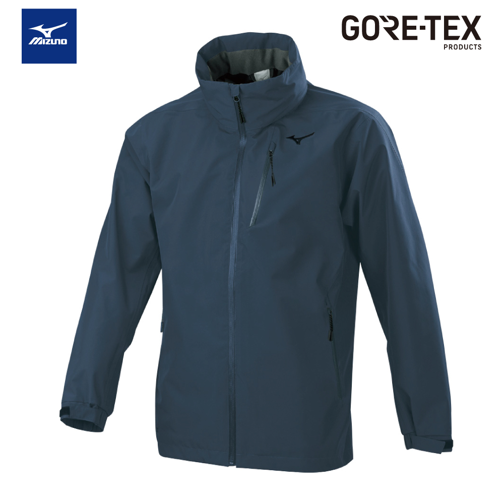 【美津濃MIZUNO】男款GORE-TEX夾克 B2TE1W9012 鐵灰藍（內夾克：深丈青）