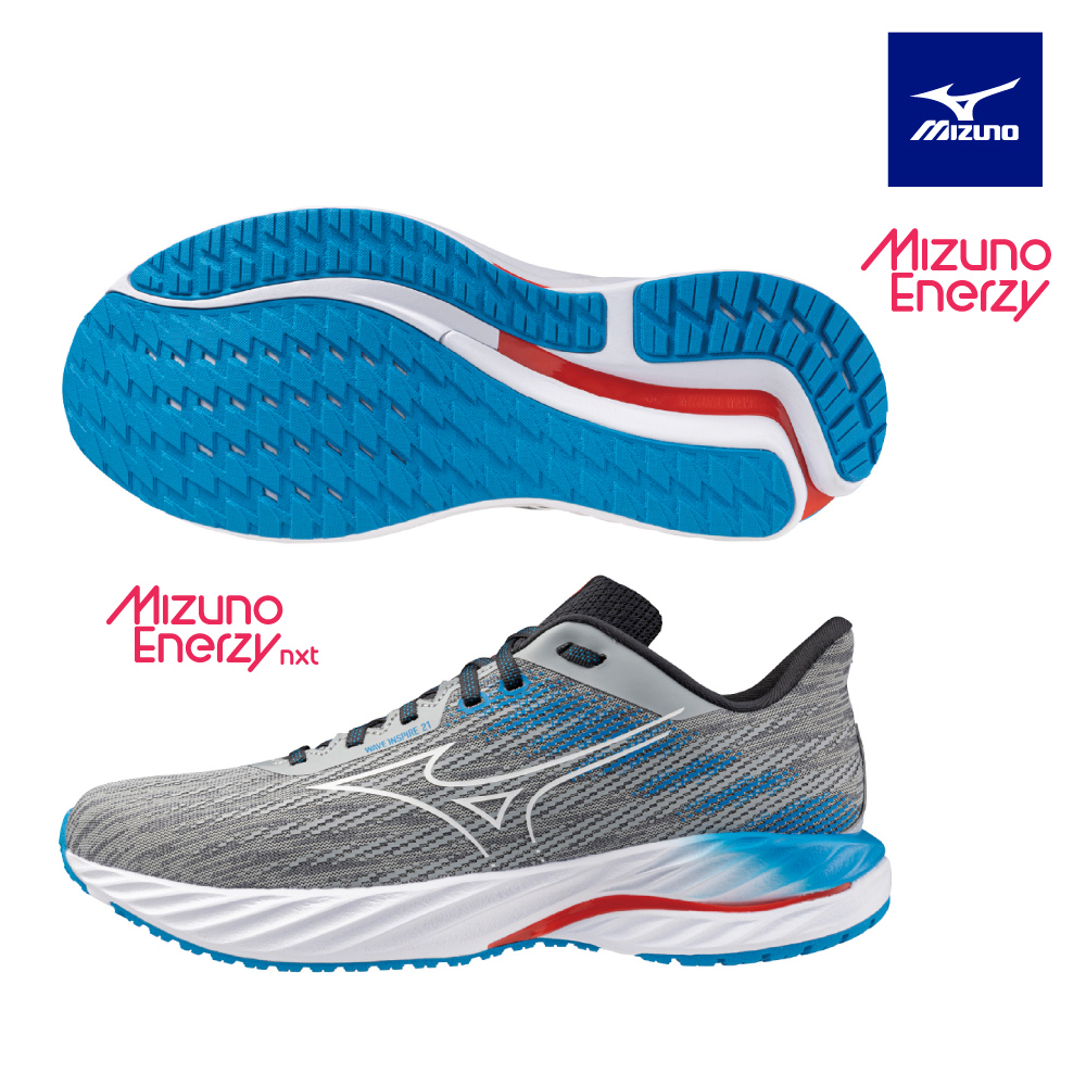 【MIZUNO 美津濃】WAVE INSPIRE 21 男款慢跑鞋 J1GC254410