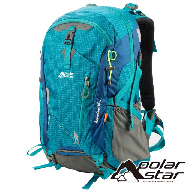 【PolarStar】透氣網架揹包 40L『藍色』P19804