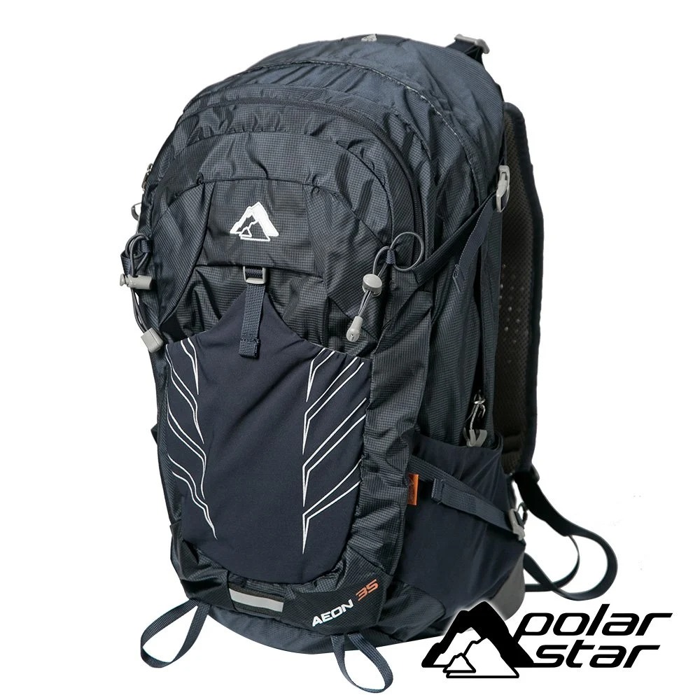 【PolarStar】透氣健行背包35L『深藍』P22750