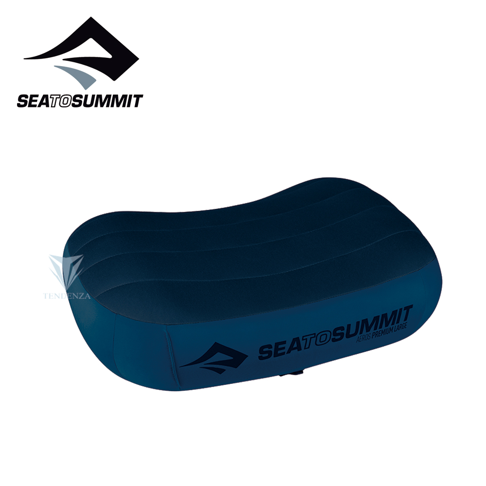 Sea to Summit 50D 充氣枕 加大版 - 海軍藍