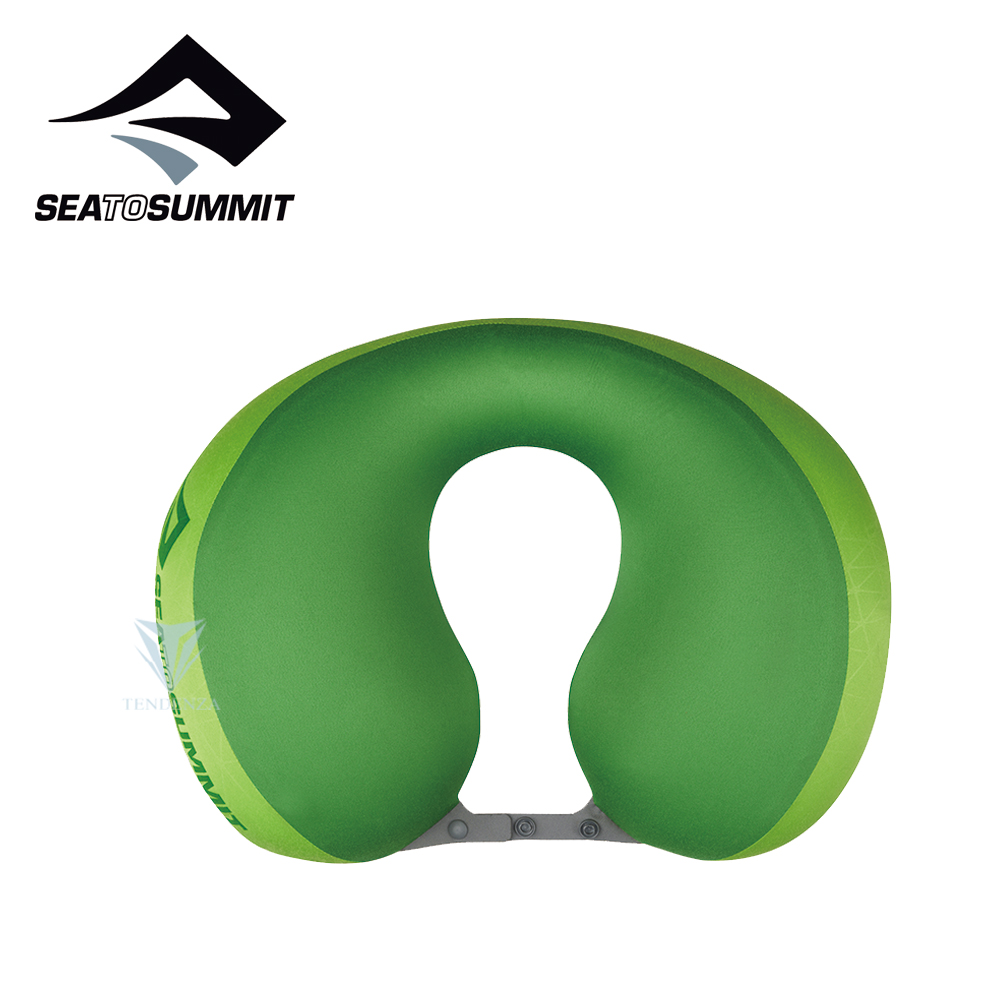 Sea to Summit 50D 充氣頸枕 - 萊姆綠