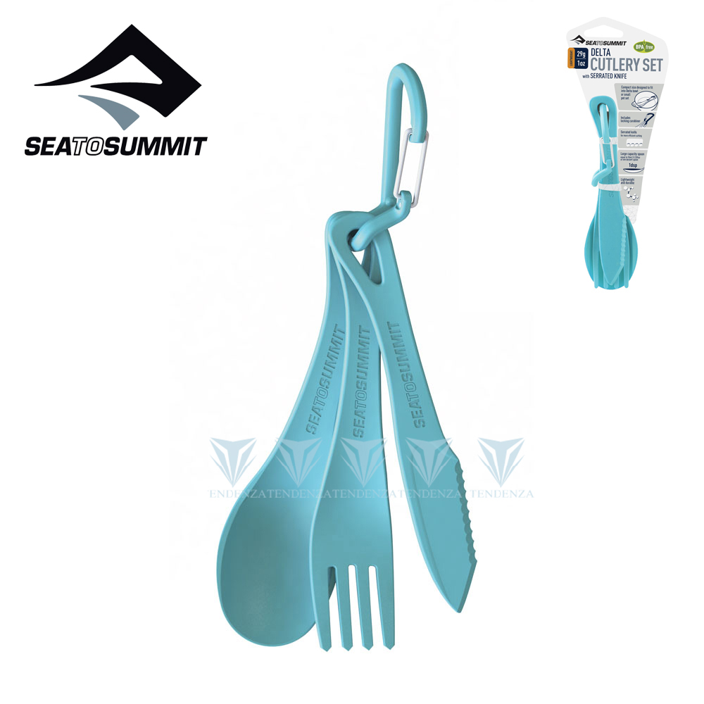 Sea to summit Delta 餐具套裝(刀、叉、湯匙) 洋藍
