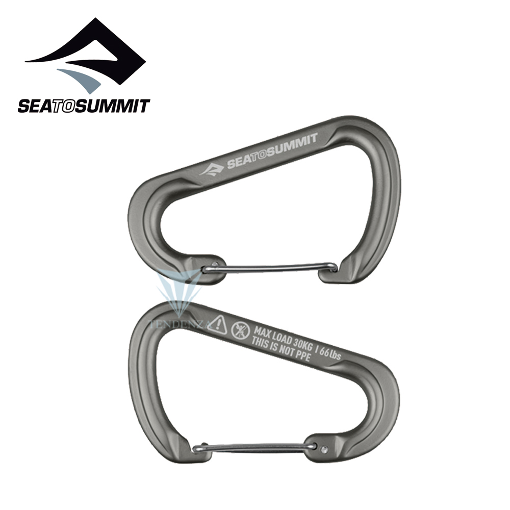 Sea to Summit 鋁合金標準尺寸 - 鉤環 2入組