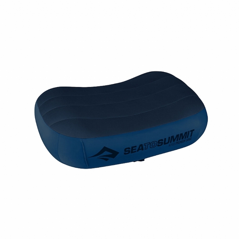 SEATOSUMMIT 50D 充氣枕 標準版 海軍藍(1280)