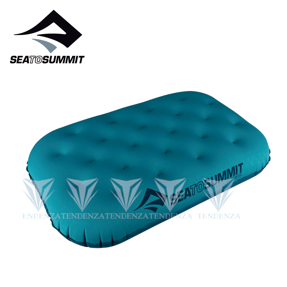 Sea to Summit 20D 方形枕 - 水藍