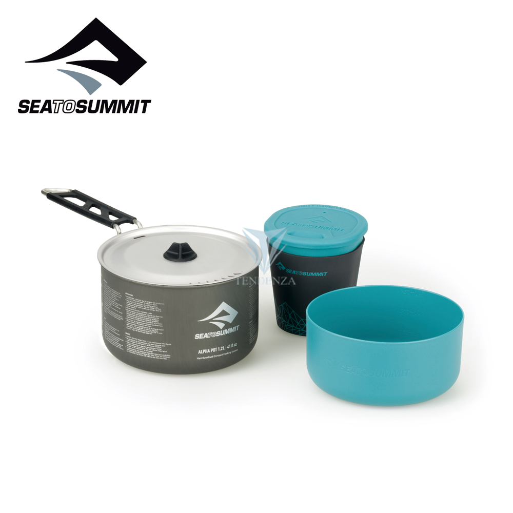 Sea to summit Alpha 折疊鍋具組-含1人餐具組