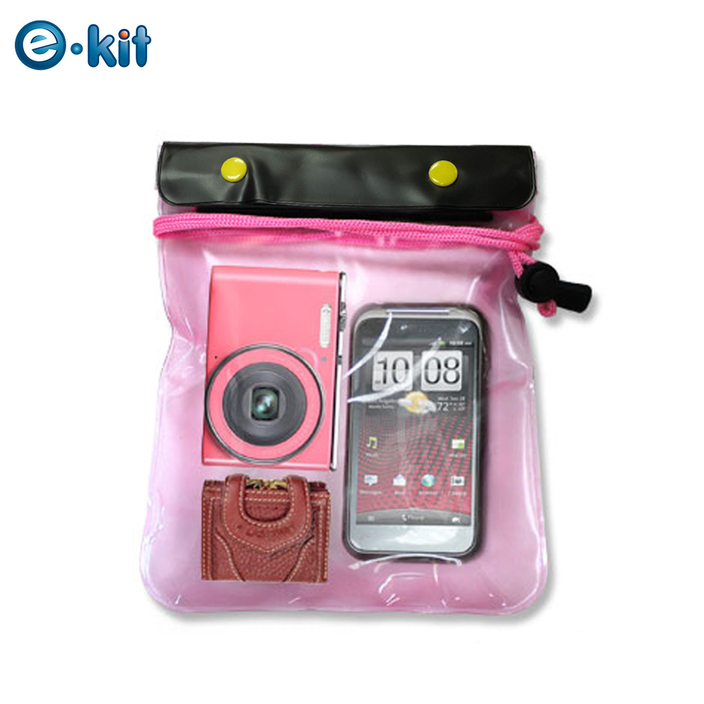 逸奇e-Kit 手機相機專用1米防水袋/防水套/保護套-粉色 SJ-B017_PK