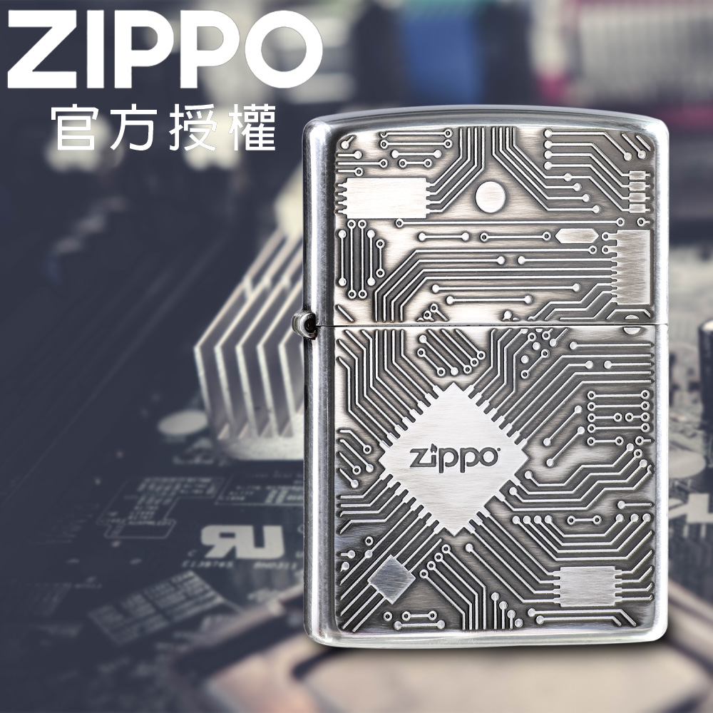 ZIPPO Circuit 電路板設計防風打火機