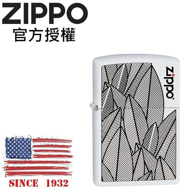 ZIPPO PF20 Flame Tech Design 火焰技術設計圖案防風打火機