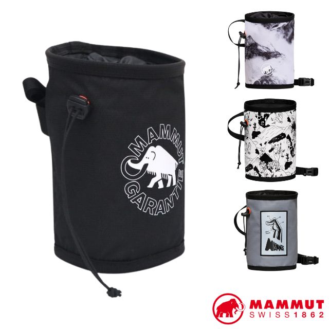 【MAMMUT 長毛象】Gym crag chalk bag 超輕大開口耐磨攀巖粉袋/2050-00340