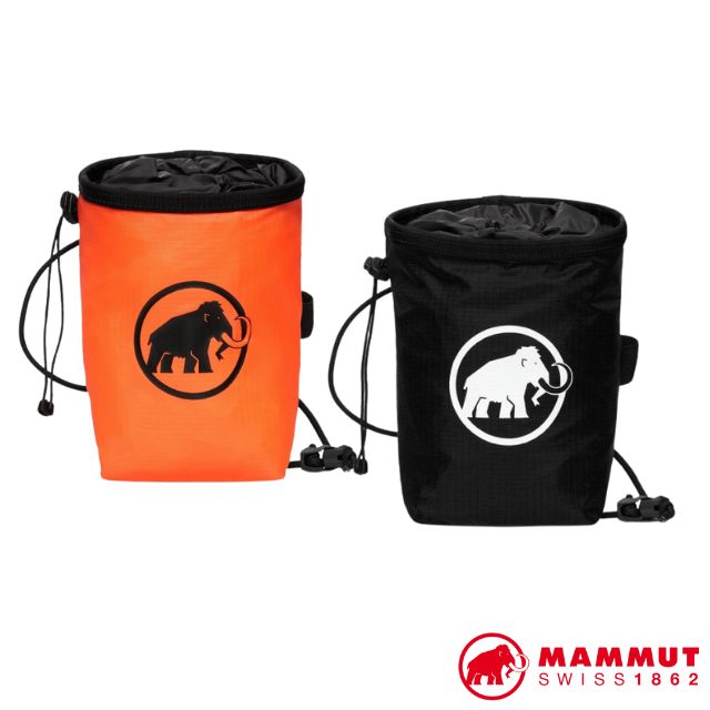 【MAMMUT 長毛象】Sender Light Chalk Bag 超輕大開口耐磨攀巖粉袋/2050-00480