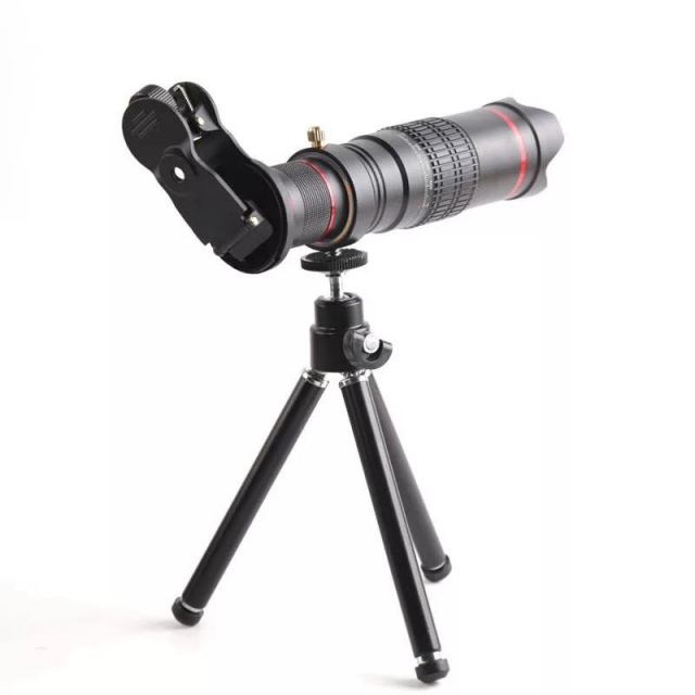 通用型22X長焦鏡頭單筒/手機 望遠鏡(附三腳立架)
