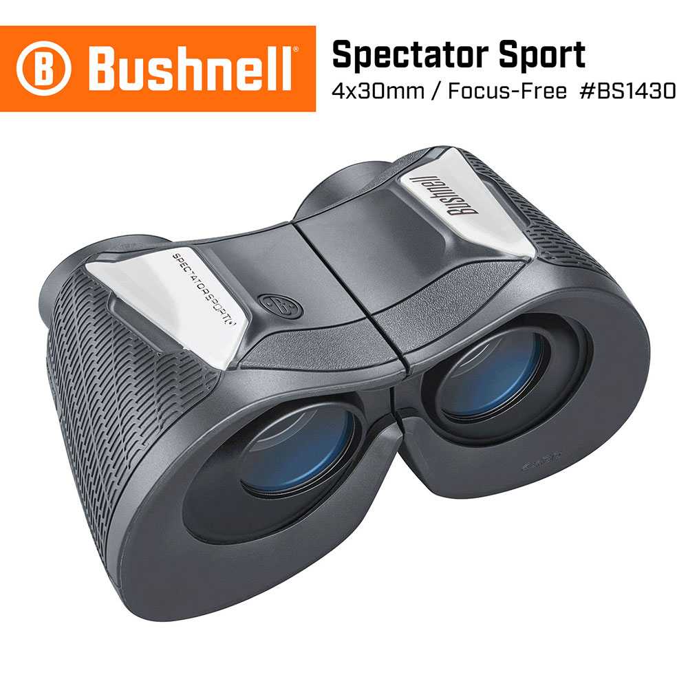 【美國 Bushnell 倍視能】Spectator Sport 觀賽系列 4x30mm 超廣角免調焦雙筒望遠鏡 BS1430