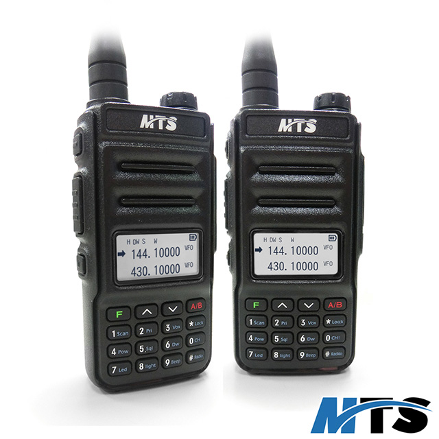 MTS 雙段/雙頻/雙待無線對講機（2入組） MTSVU68TX2