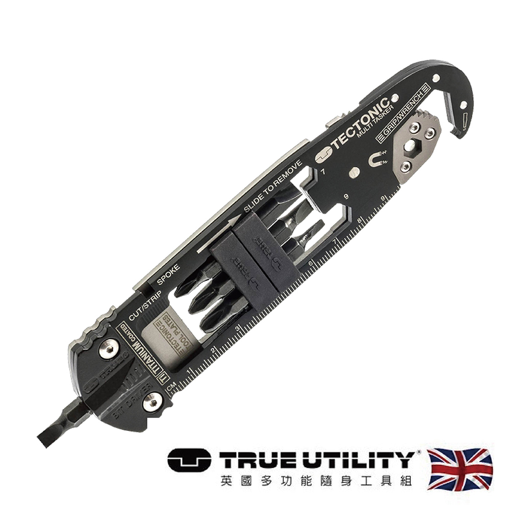 【TRUE UTILITY】英國多功能多尺寸起子板手工具組TECTONIC