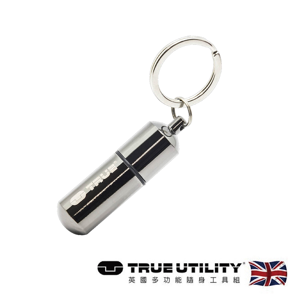 【TRUE UTILITY】英國多功能防水輕巧打火機鑰匙圈FireStash(吊卡)