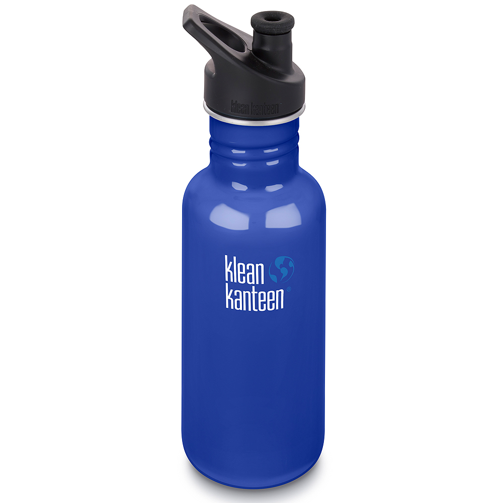 美國Klean Kanteen不鏽鋼冷水瓶532ml-沿海藍
