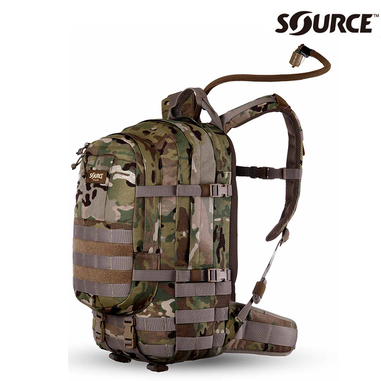 SOURCE Assault 軍用水袋背包 4010431503 迷彩