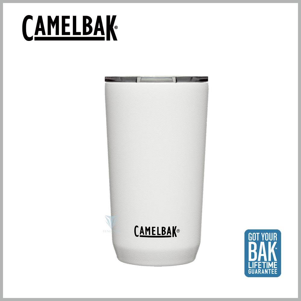 CamelBak CB2388101050 - 500ml Tumbler 不倒翁不鏽鋼保溫杯(保冰)-經典白