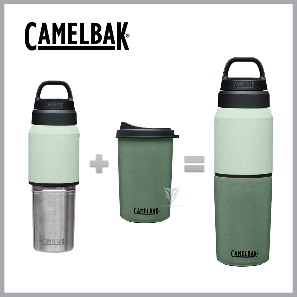 CamelBak CB2412301051 500ml MultiBev 二合一不鏽鋼隨行保溫瓶(保冰)-薄荷綠