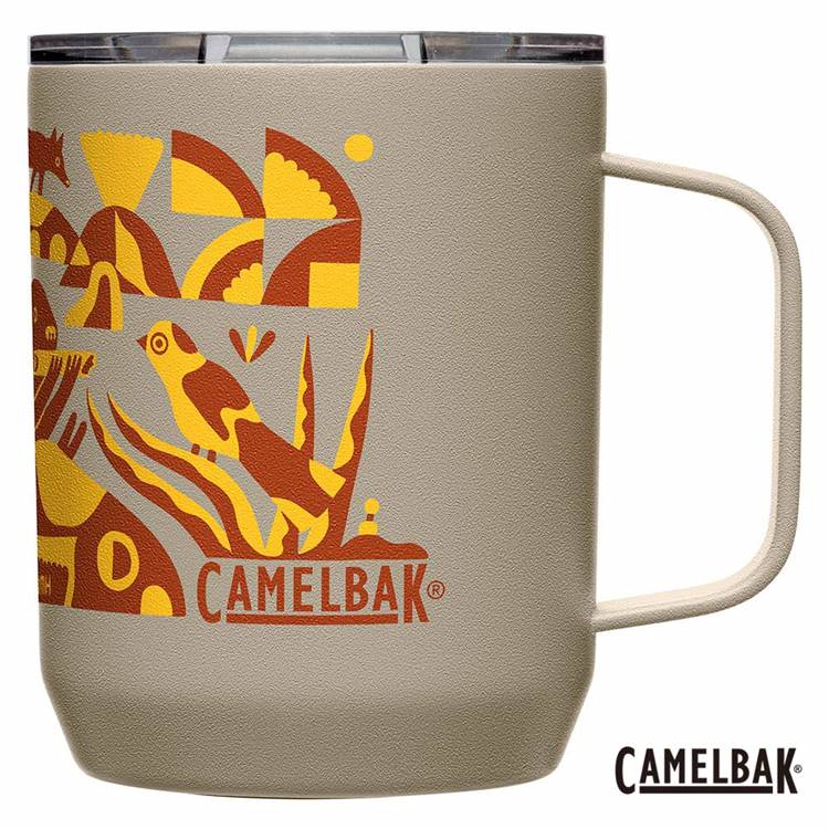 【美國 CamelBak】350ml Camp Mug 不鏽鋼露營保溫馬克杯(保冰) 荒野家園CB2753201135