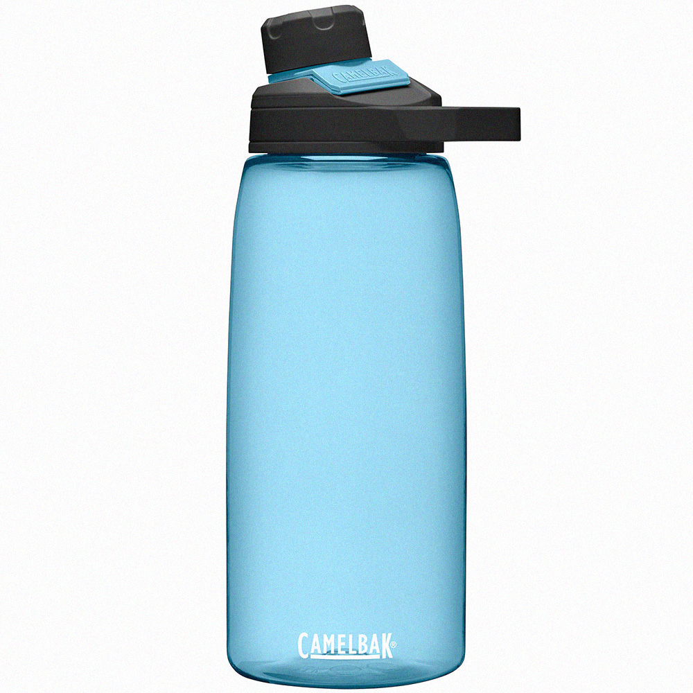 【美國 CamelBak】1000ml Chute Mag戶外運動水瓶RENEW 透藍